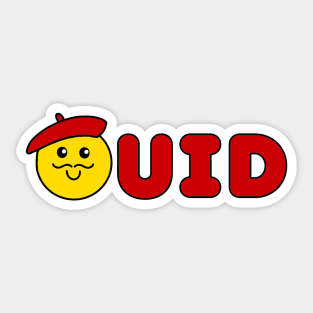 Ouid Sticker